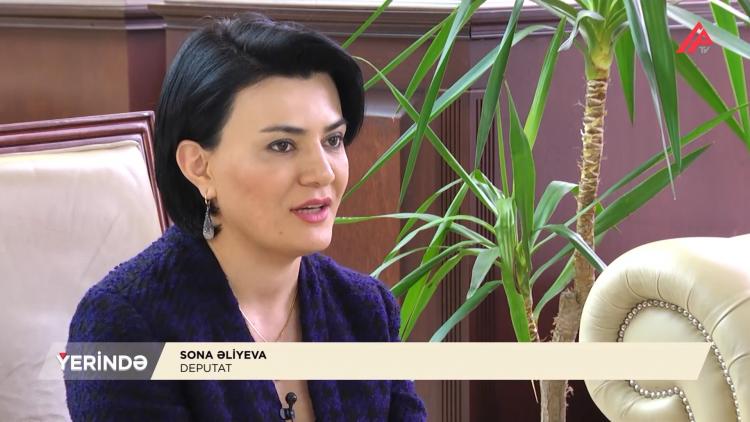YAP-çı deputat Sona Əliyeva: "Parlamentin yenilənməyə ehtiyacı vardı" - YERİNDƏ
