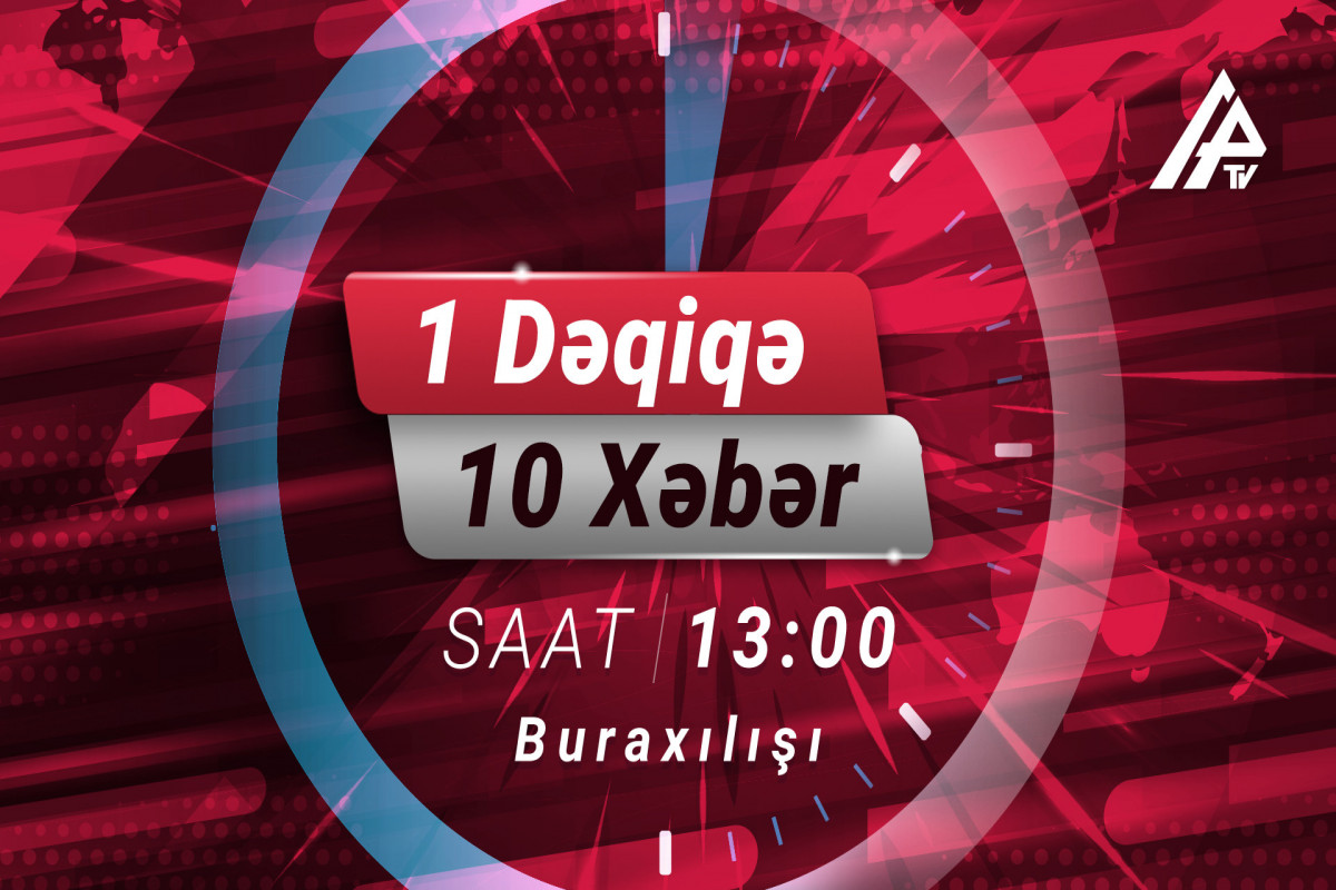 Bağdad aeroportuna raket zərbələri endirilib - 1 dəqiqə 10 xəbər 13:00 buraxılışı 