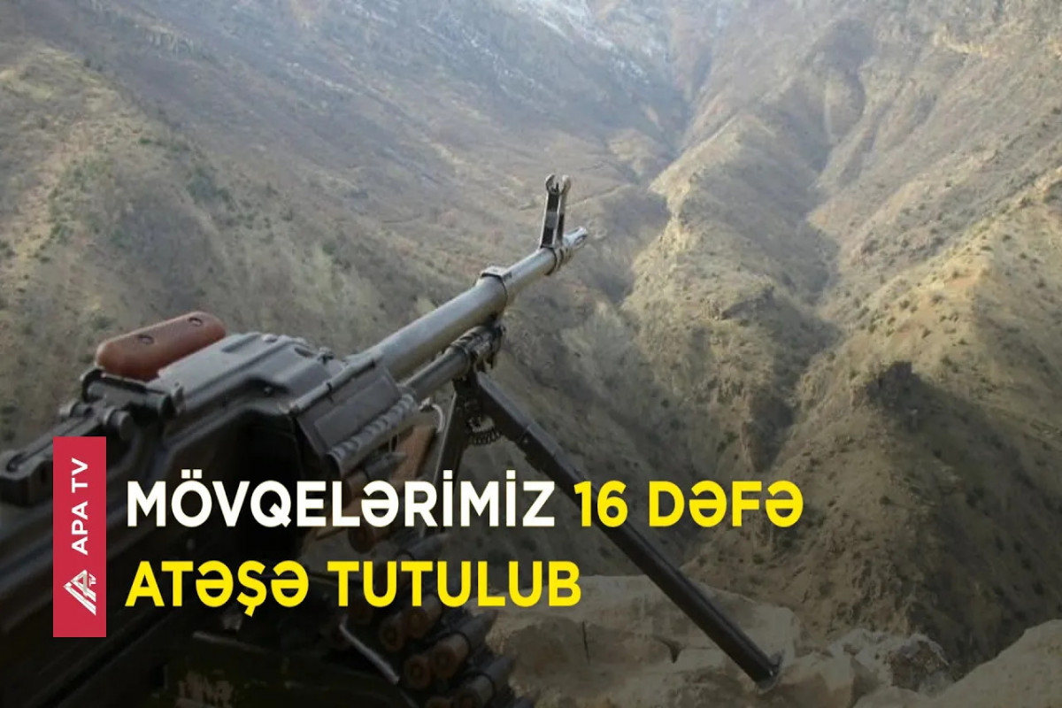 Ermənistan Gədəbəy, Kəlbəcər və Laçını hədəfə aldı – APA TV