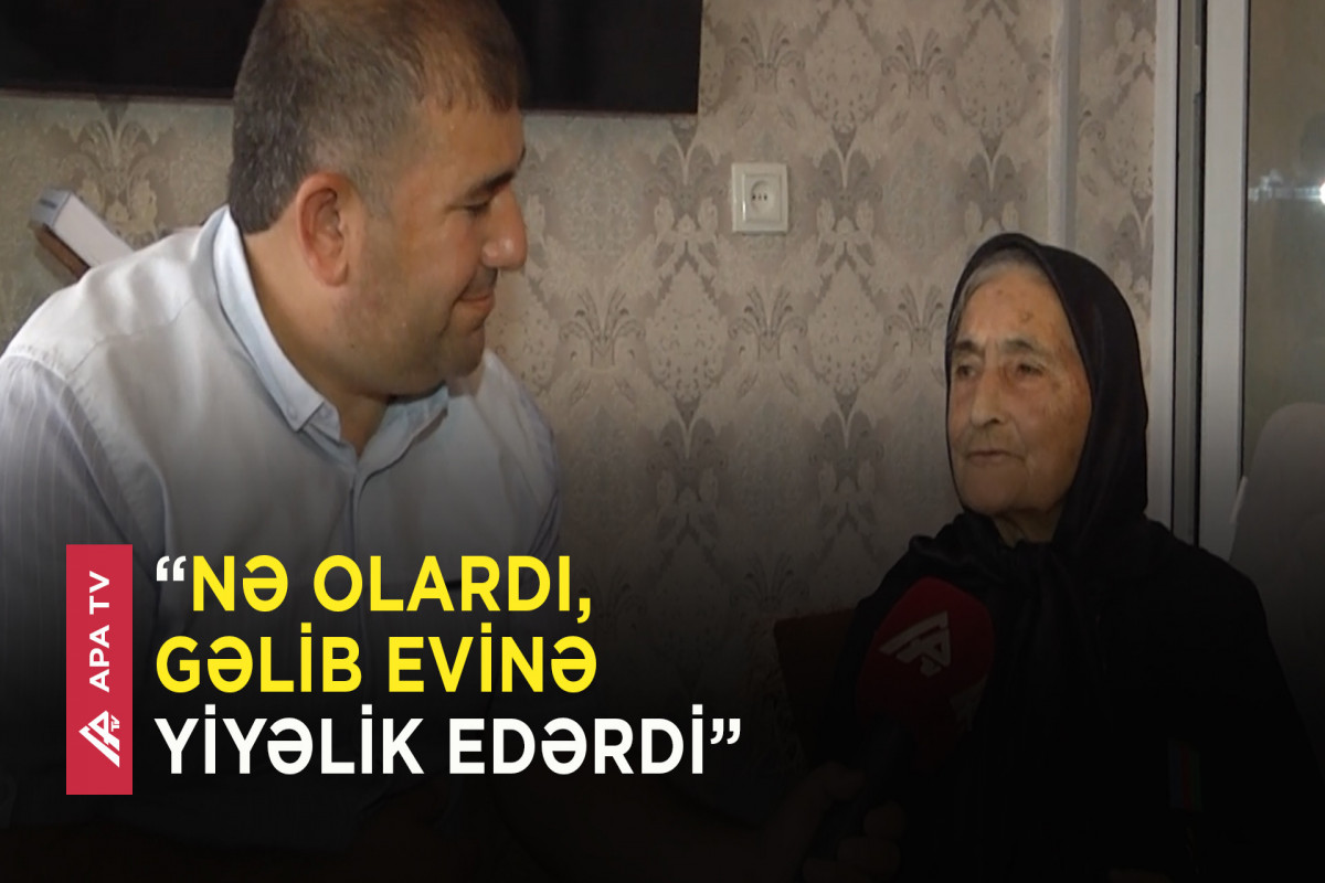 Milli Qəhrəman Natiq Qasımovun anası APA TV-yə danışdı