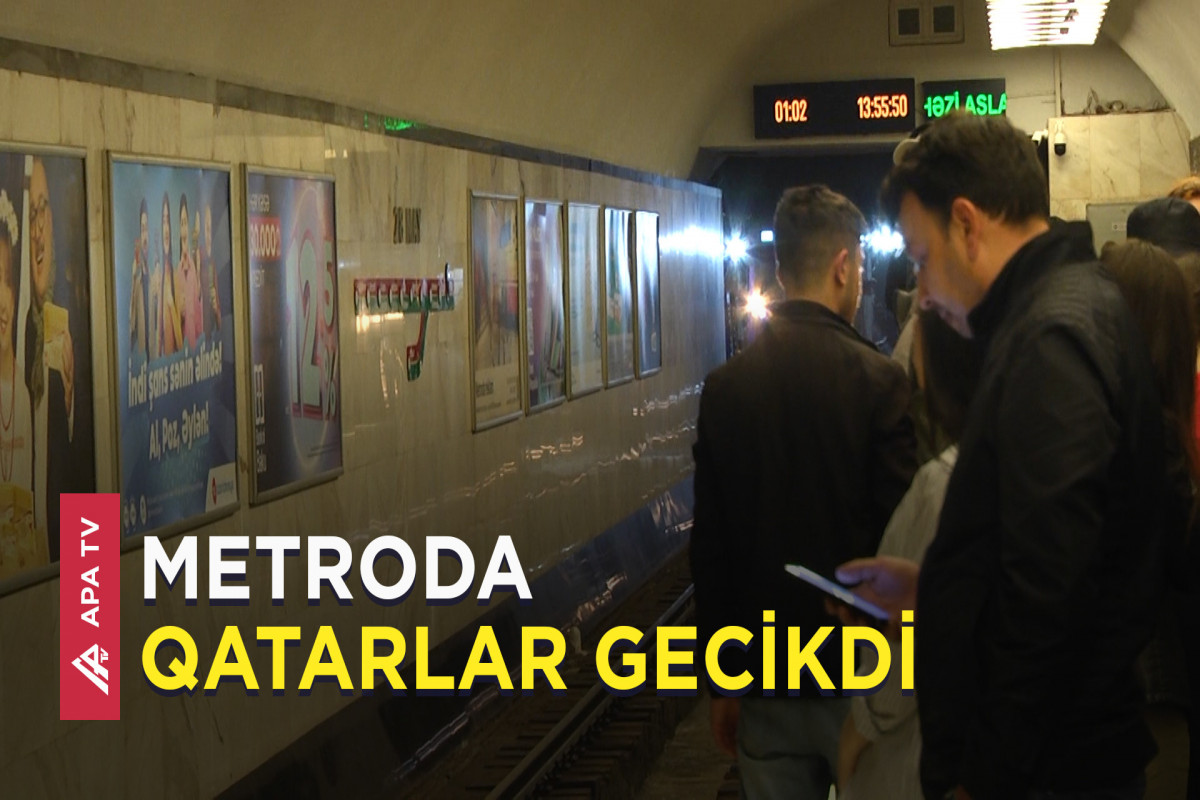 Bakı metrosunda problem: “Qapını tutub saxladılar, qatarlar gecikdi”