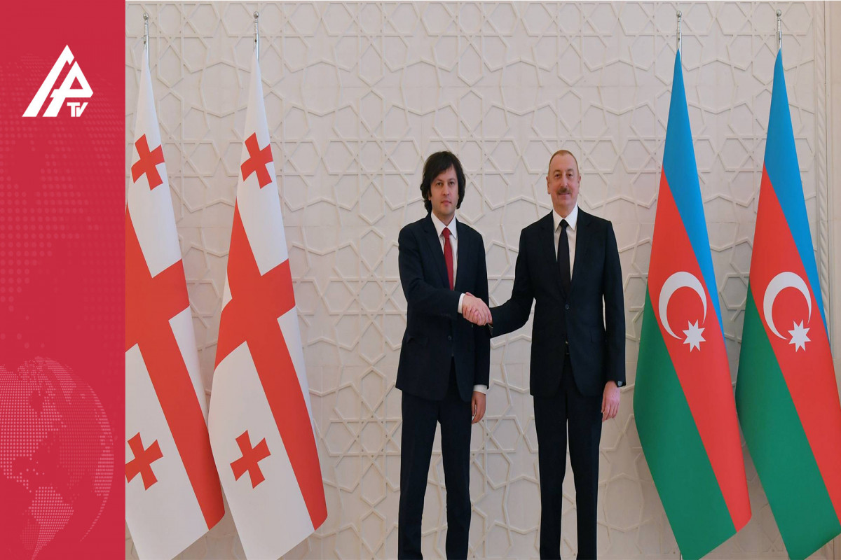 Azərbaycan Prezidenti Gürcüstanın Baş naziri ilə görüşüb