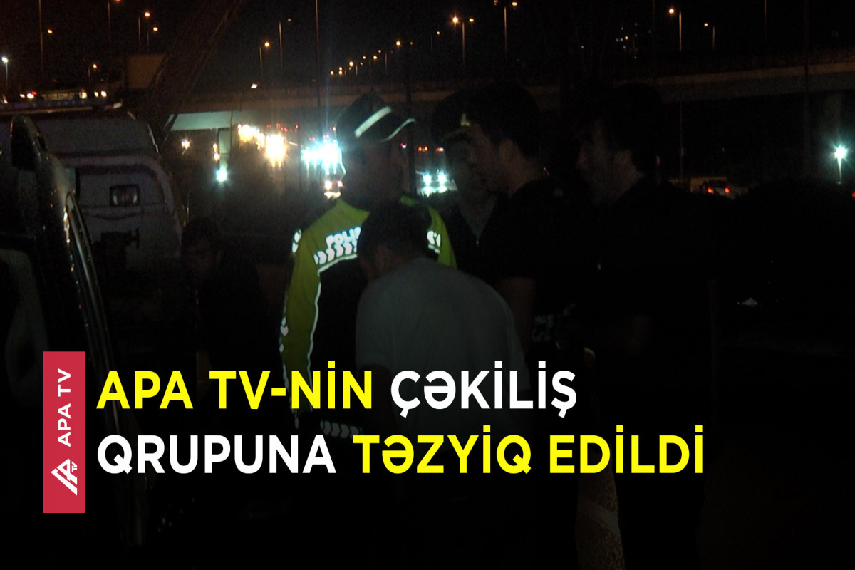 Bakıda qəza zamanı çəkiliş aparan jurnalistlərə hücum edildi – APA TV