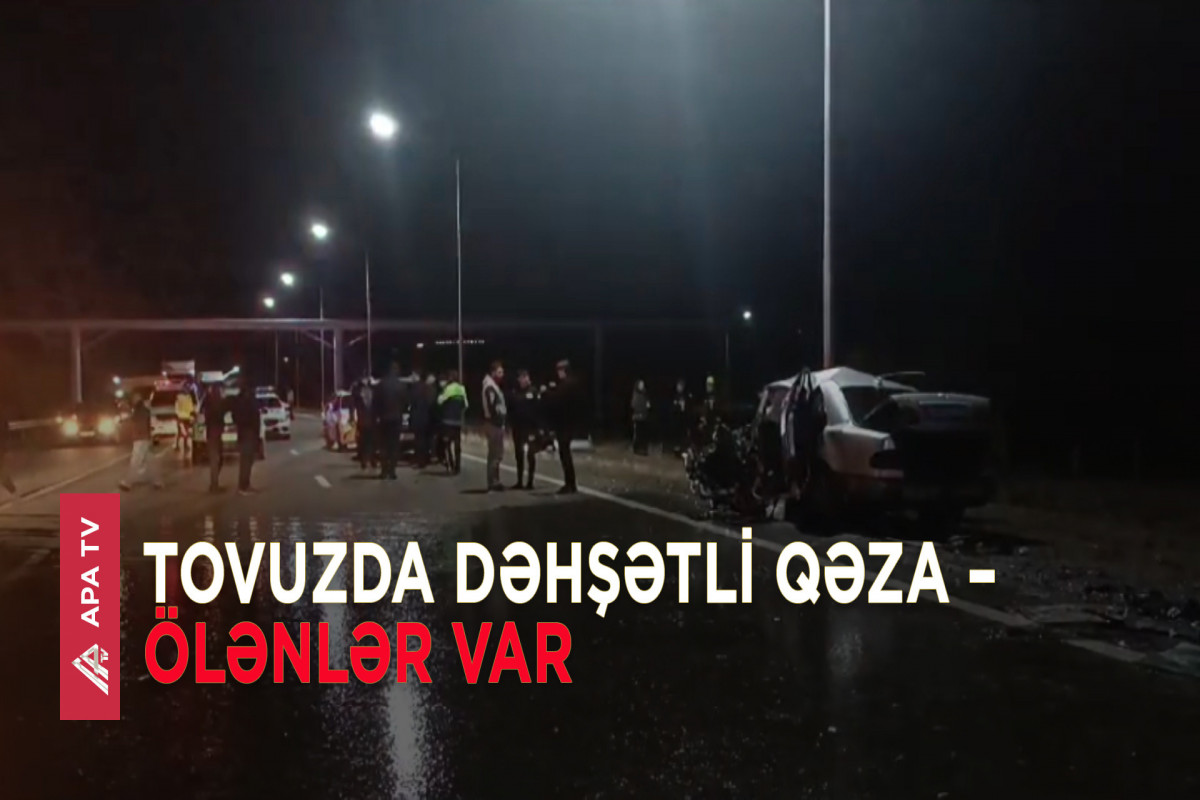 Tovuzda ağır yol qəzası baş verib