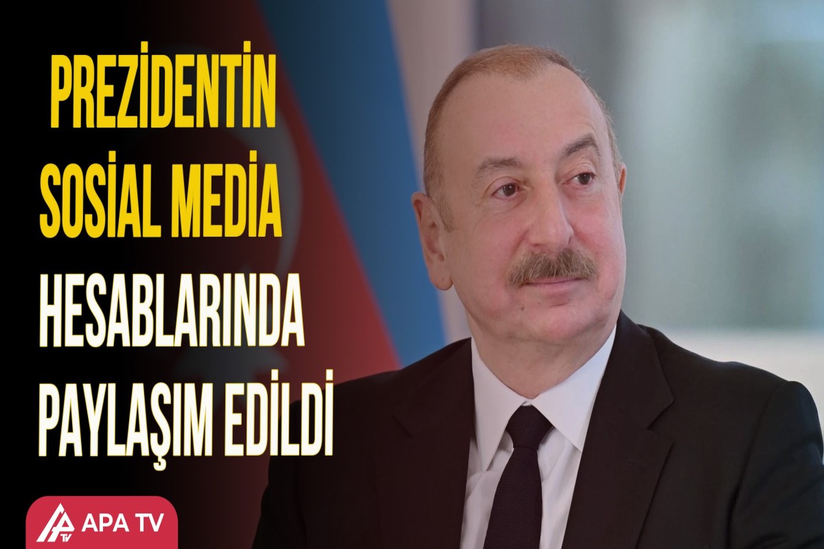 “Bu gün 50 milyondan çox insan üçün Azərbaycan dili ana dilidir” I APA TV