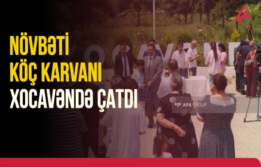 41 ailəyə mənzillərinin açarları təqdim olundu
                                                