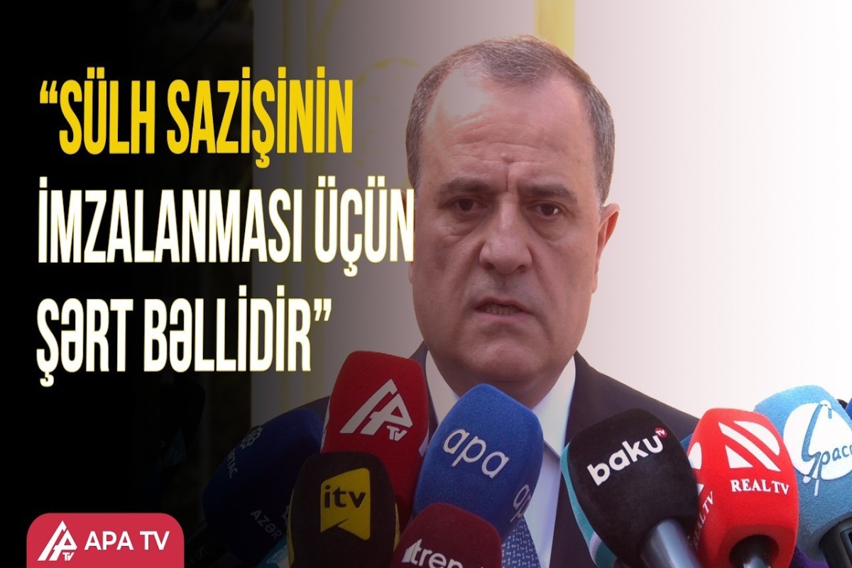Ceyhun Bayramovdan Sülh sazişinin imzalanması ilə bağlı mühüm açıqlama