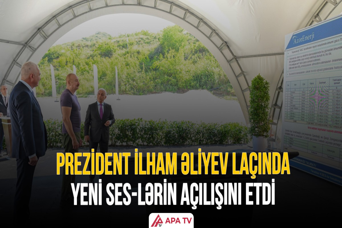 Laçında Hoçaz çayının üzərində yerləşən su elektrik stansiyaları istifadəyə verildi