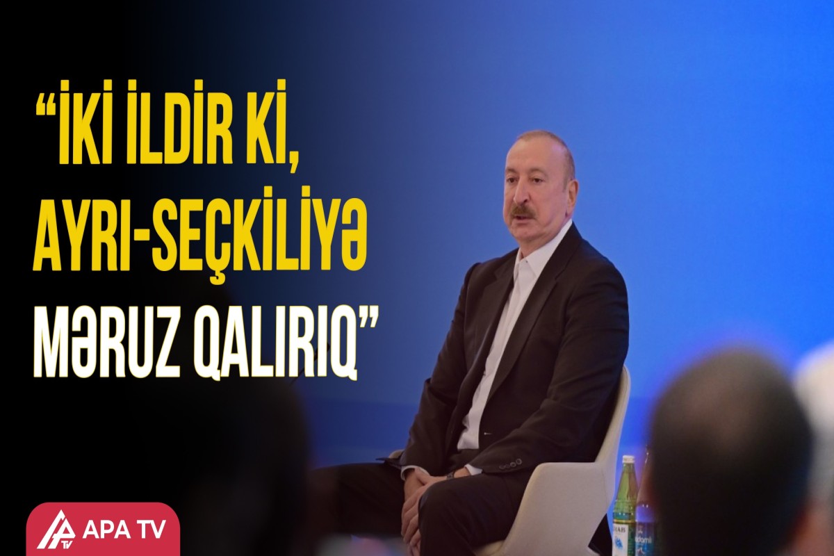 Prezident: Avropa Şurasını tərk etməyi ciddi şəkildə müzakirə etmişik
