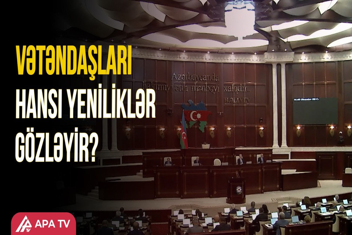 Elektron siqaret, sığorta, qumar: Milli Məclisdən yeni qanun layihələri