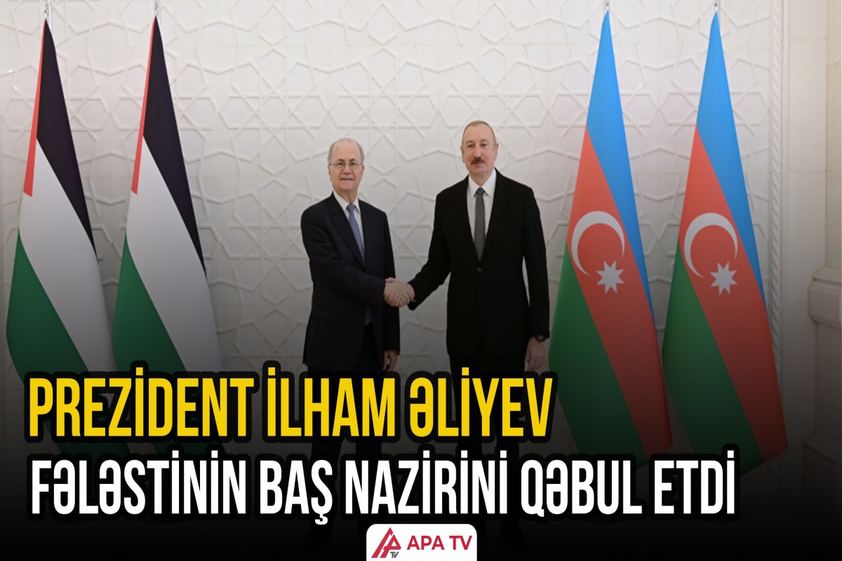 Prezident: Paytaxtı Şərqi Qüds olan Fələstin dövlətini dəstəkləyirik
