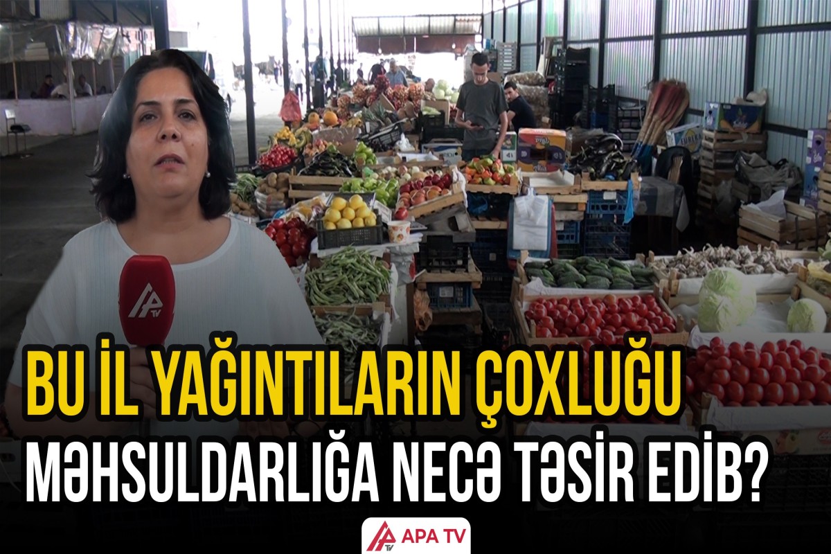 Quba bazarından reportaj: “Yağışlar bizə çox təsir etdi”