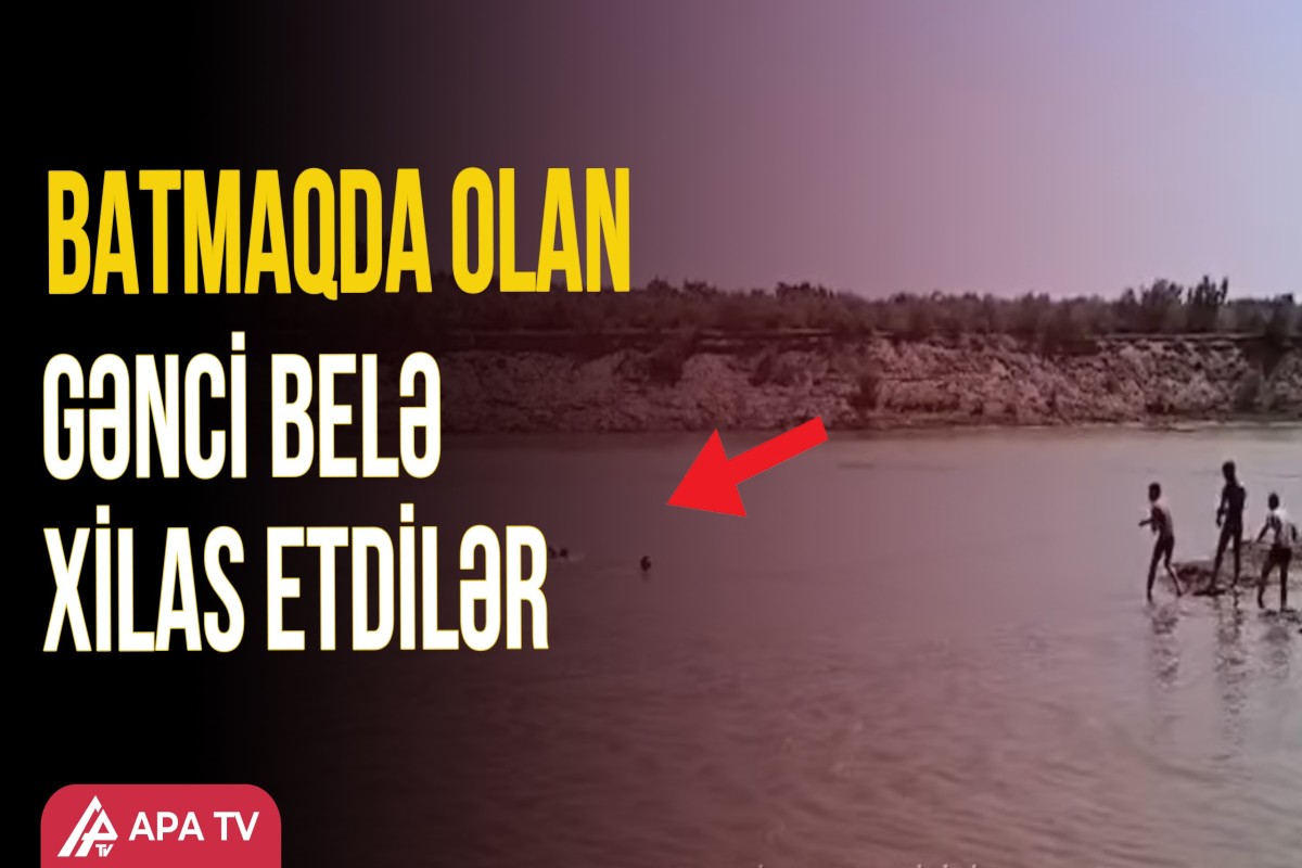 İmişlidə Araz çayında FHN-in xilasetmə əməliyyatı