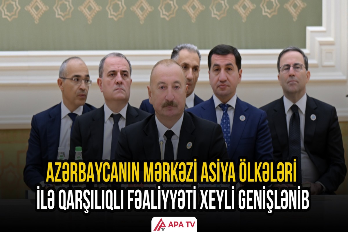 Türkmənbaşıda Azərbaycan və Mərkəzi Asiya Dövlət Başçılarının 8-ci Məşvərət görüşü keçirilib
