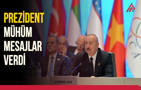 İlham Əliyev AQEM-in 7-ci Zirvə Toplantısında çıxış etdi
                                                