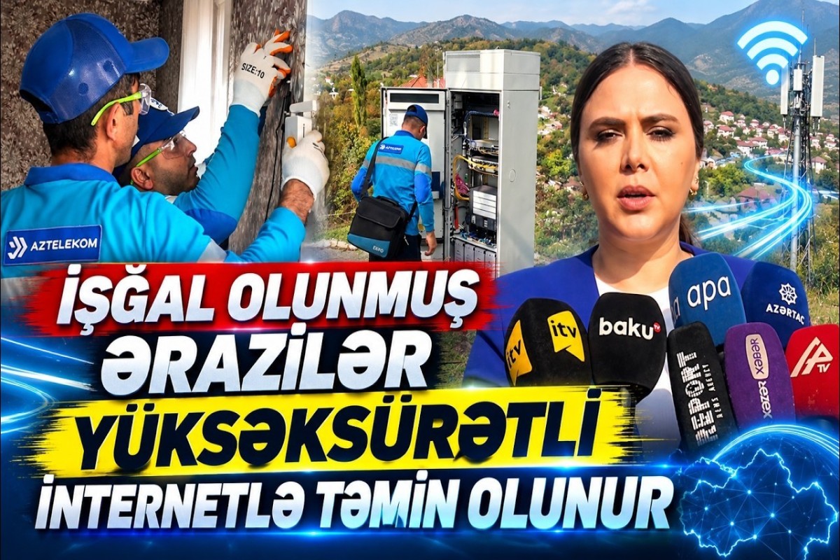 Ağdərədə müasir rabitə infrastrukturu qurulur