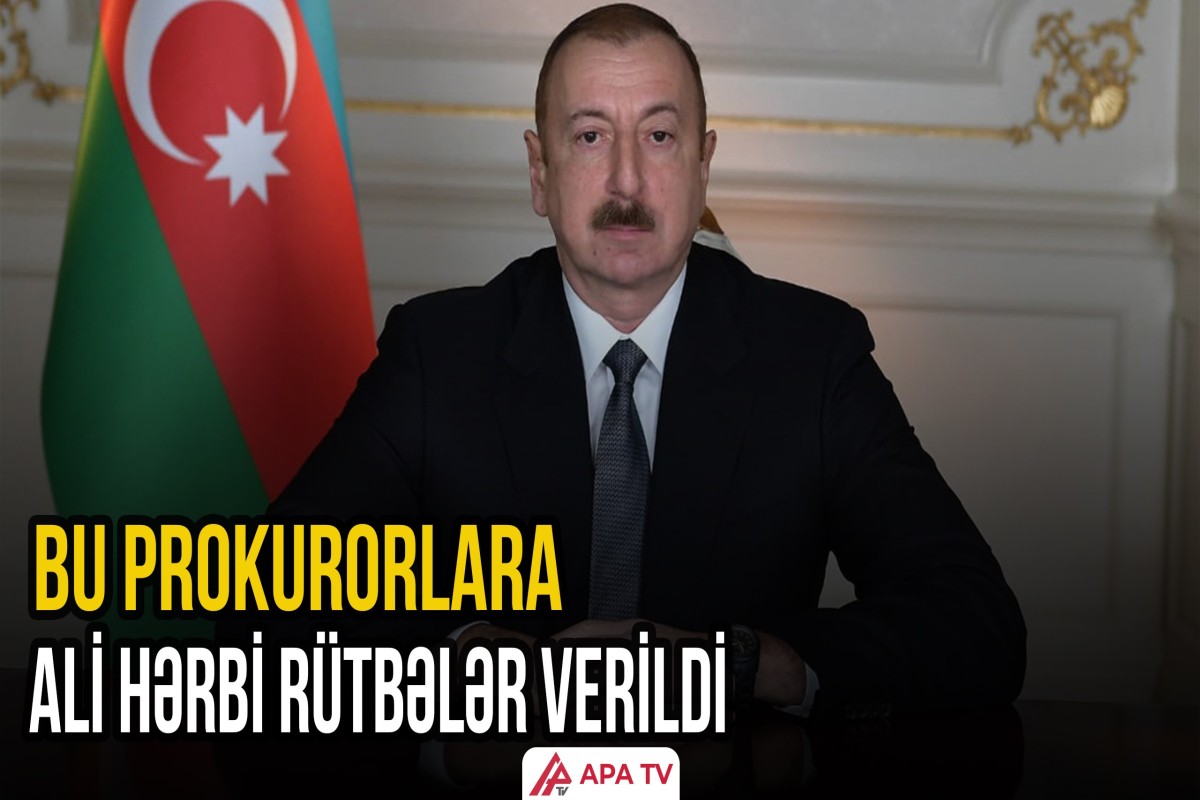 Prezident İlham Əliyev Sərəncam imzaladı