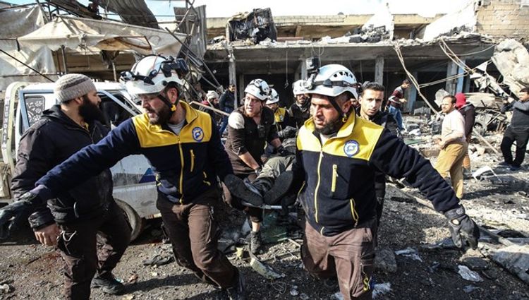 Suriyada hakimiyyət qüvvələri iki bazarı bombalayıb, 11 nəfər ölüb