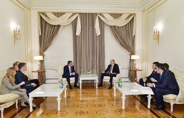Prezident İlham Əliyev CISCO şirkətinin nümayəndə heyətini qəbul edib - YENİLƏNİB