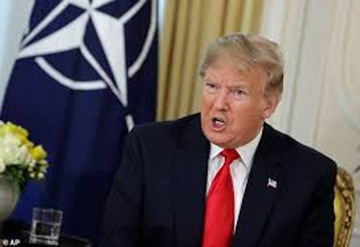 Trump says he can see France breaking off from NATO