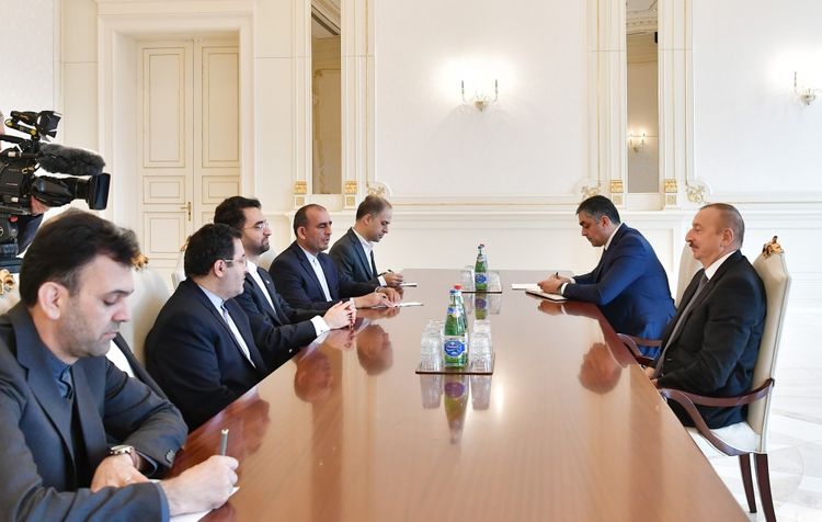 Президент Ильхам Алиев принял министра связи и информационных технологий Ирана - ОБНОВЛЕНО