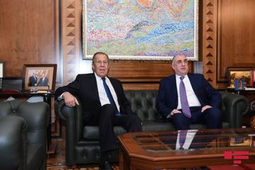 XİN Elmar Məmmədyarovla Sergey Lavrovun görüşü barədə məlumat yayıb - FOTO - YENİLƏNİB