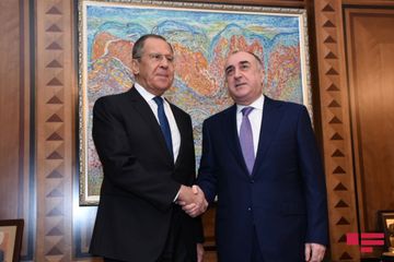 XİN Elmar Məmmədyarovla Sergey Lavrovun görüşü barədə məlumat yayıb - FOTO - YENİLƏNİB