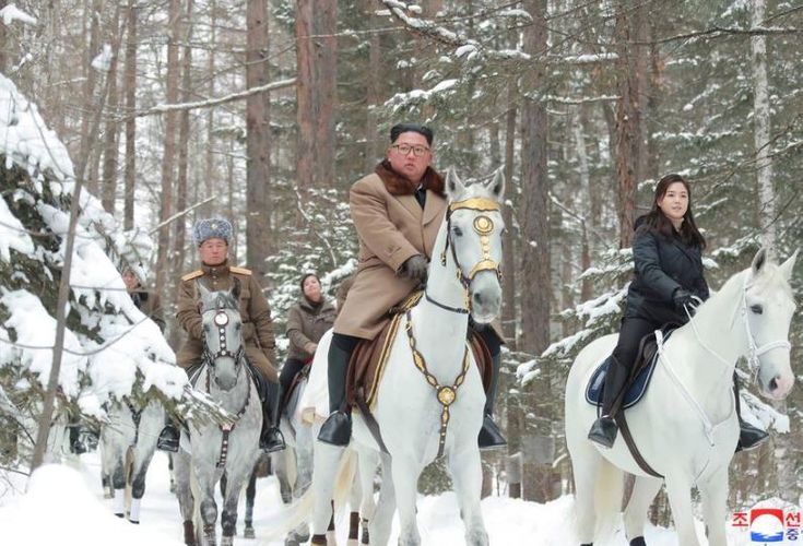 Kim Jong Un rides again as North Korea warns U.S. against using military force