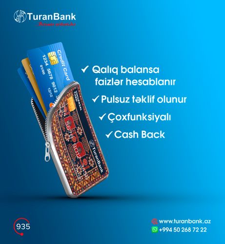 "TuranBank" yeni kart məhsulunu təqdim edib