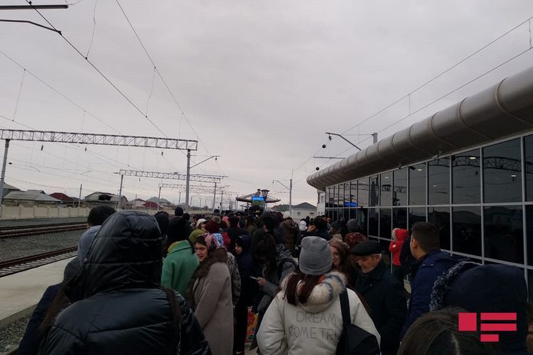 Technical malfunction occurs in Baku-Sumgait train