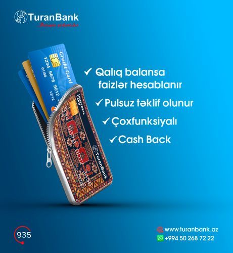 Встречайте многофункциональную карту от TuranBank!
