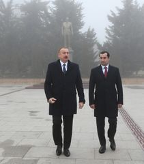 Prezident İlham Əliyev Şamaxıya səfər edib
