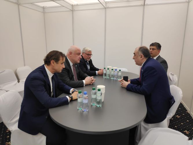 Azerbaijani Foreign Minister meets with the President and the Secretary General of the OSCE Parliamentary Assembly