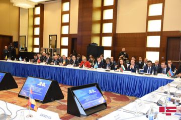 Bakıda TRACECA Hökumətlərarası Komissiyasının növbəti iclası keçirilir - FOTO