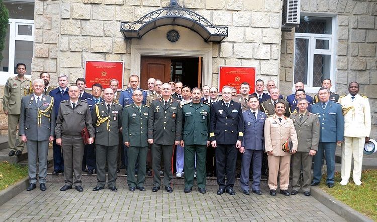 A meeting was held with the participation of military attaches and representatives of international organizations