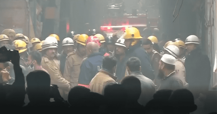 At least 43 killed as fire breaks out in factory in Delhi