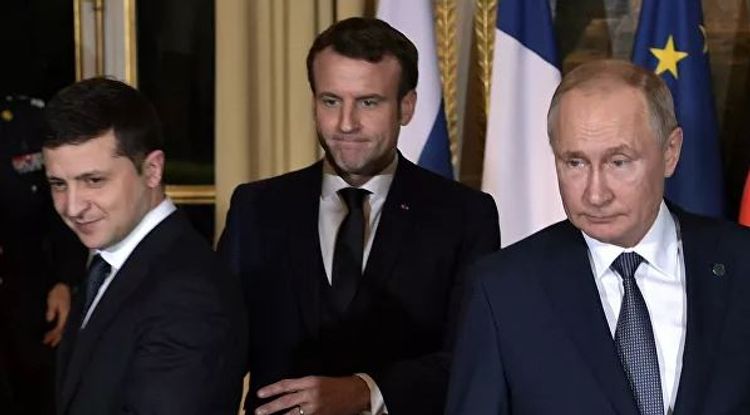 Putin and Zelensky meet in Paris