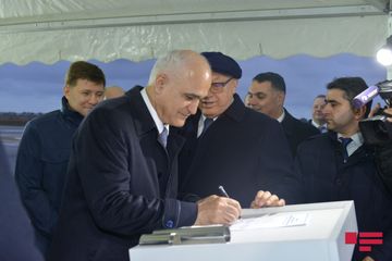 Azərbaycanda "Helikopter servis mərkəzi"nin təməli qoyulub - FOTO