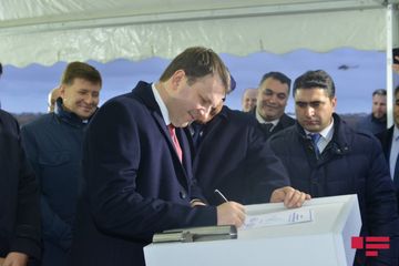 Azərbaycanda "Helikopter servis mərkəzi"nin təməli qoyulub - FOTO