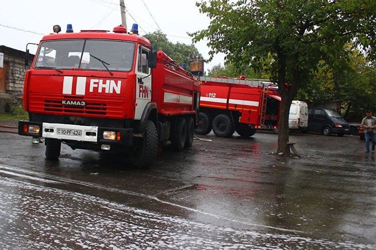 МЧС распространило информацию в связи с пожаром в Агдаме 