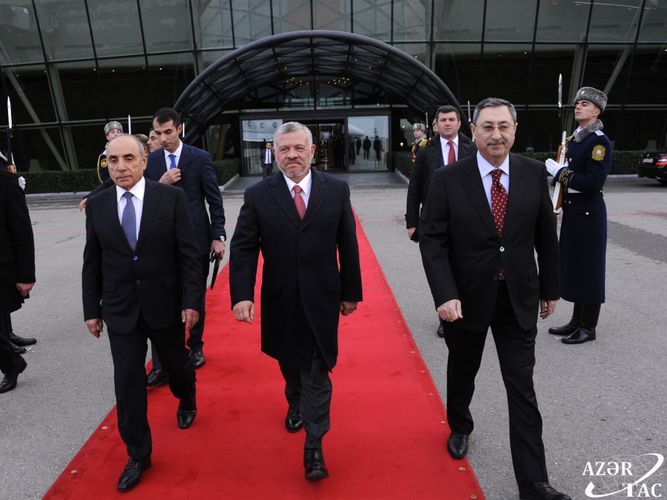 İordaniyanın Kralı II Abdullahın Azərbaycana rəsmi səfəri başa çatıb