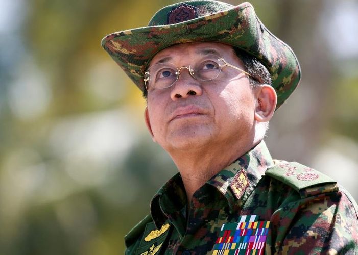 U.S. blacklists head of Myanmar military for alleged rights abuses against Rohingya