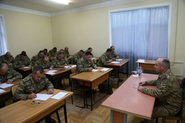 Azərbaycan Ordusunun komandir heyətinin toplanışı keçirilib