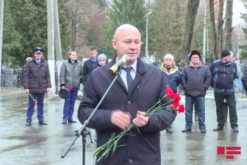 II Dünya müharibəsində həlak olan azərbaycanlı əsgər Bryansk fəxri xiyabanında dəfn olunub - REPORTAJ