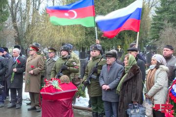 II Dünya müharibəsində həlak olan azərbaycanlı əsgər Bryansk fəxri xiyabanında dəfn olunub - REPORTAJ