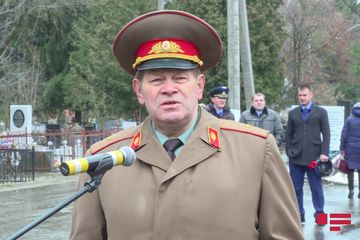II Dünya müharibəsində həlak olan azərbaycanlı əsgər Bryansk fəxri xiyabanında dəfn olunub - REPORTAJ