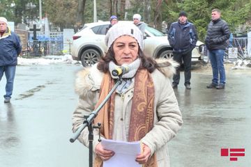 II Dünya müharibəsində həlak olan azərbaycanlı əsgər Bryansk fəxri xiyabanında dəfn olunub - REPORTAJ