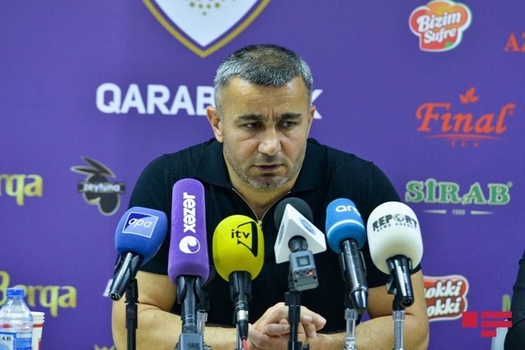 Qurban Qurbanov: "İstəyirik ki, turniri qələbə ilə başa vuraq"