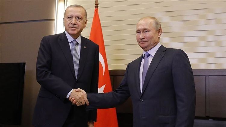 Erdogan, Putin discuss Syria, bilateral relations by phone - UPDATED