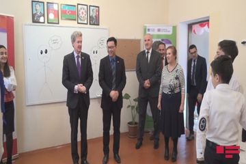 Britaniya səfiri Zaqatalaya səfər edib - FOTO